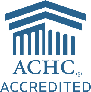 ACHC Accredited Logo White Background